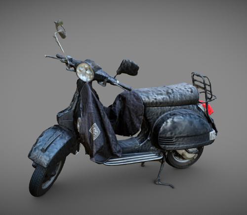 Scooter in the street preview image